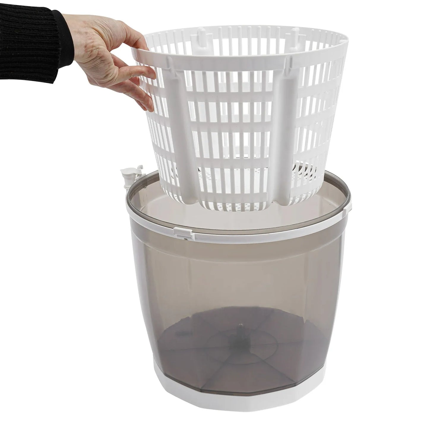 2-in-1 Manual Mini Portable Washing Machine & Spin Dryer for Delicates, Baby Clothes, Camping & Travel