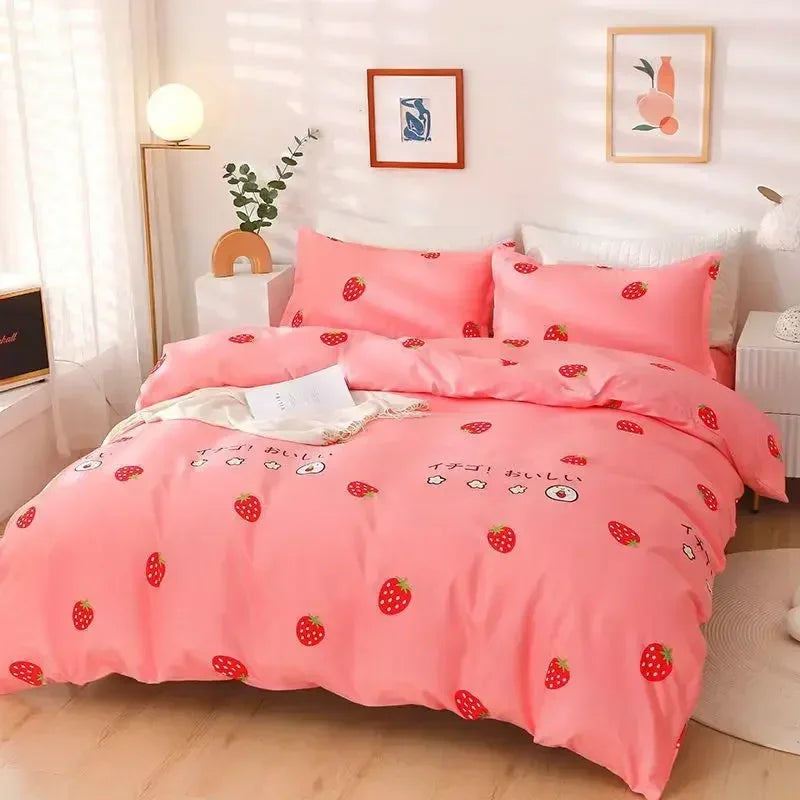 Cozy Winter Warm Duvet Cover Bedding Set