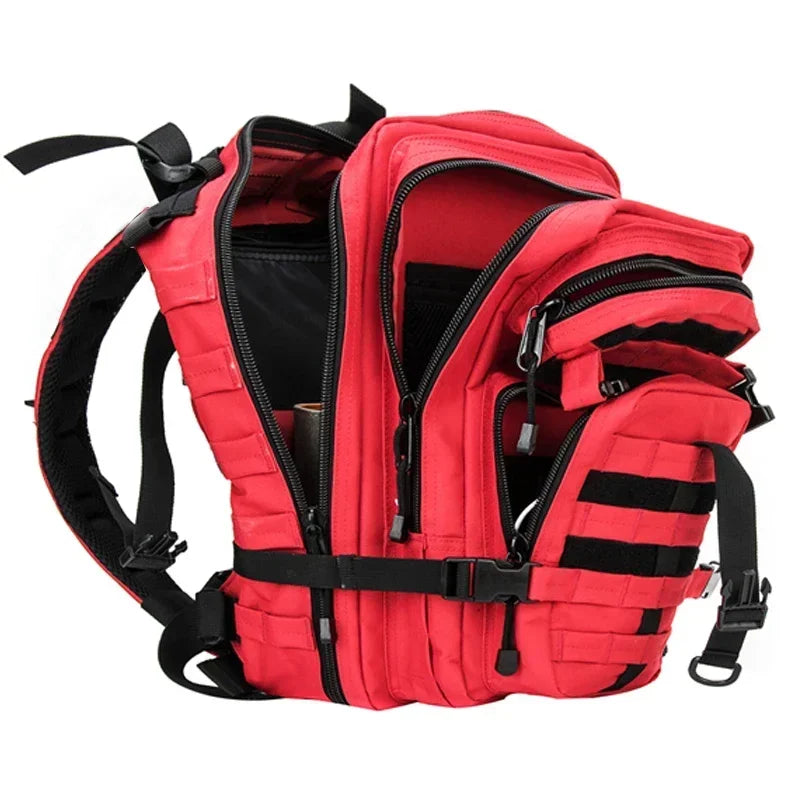 35L Tactical MOLLE Backpack with Padded Shoulder Straps