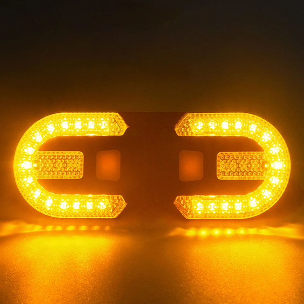 Bicycle Turn Signal Light with Remote Control Wireless Bicycle Rear Lamp USB Rechargeable Bike Accessories for Night Safty Ridin