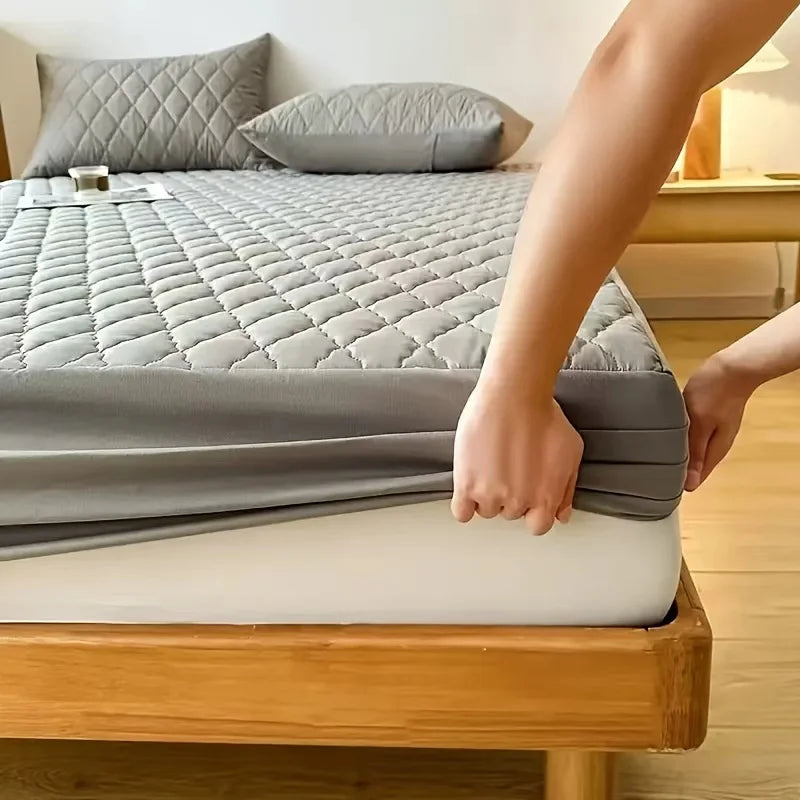3D Air Fabric Waterproof Mattress Protector. Soft Breathable Mattress Cover