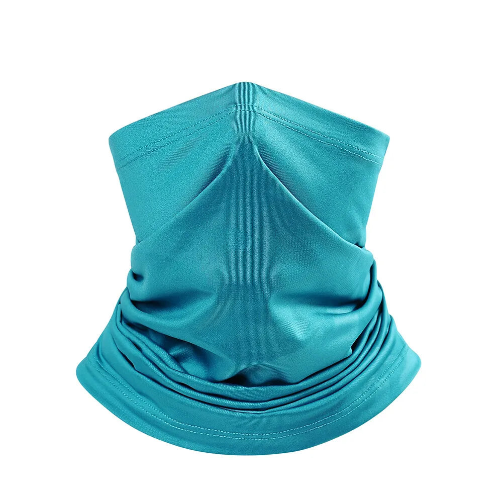 Balaclava Cooling Neck Gaiter Face Mask Sun Cover Neckerchief Bandana Headband for Men Women