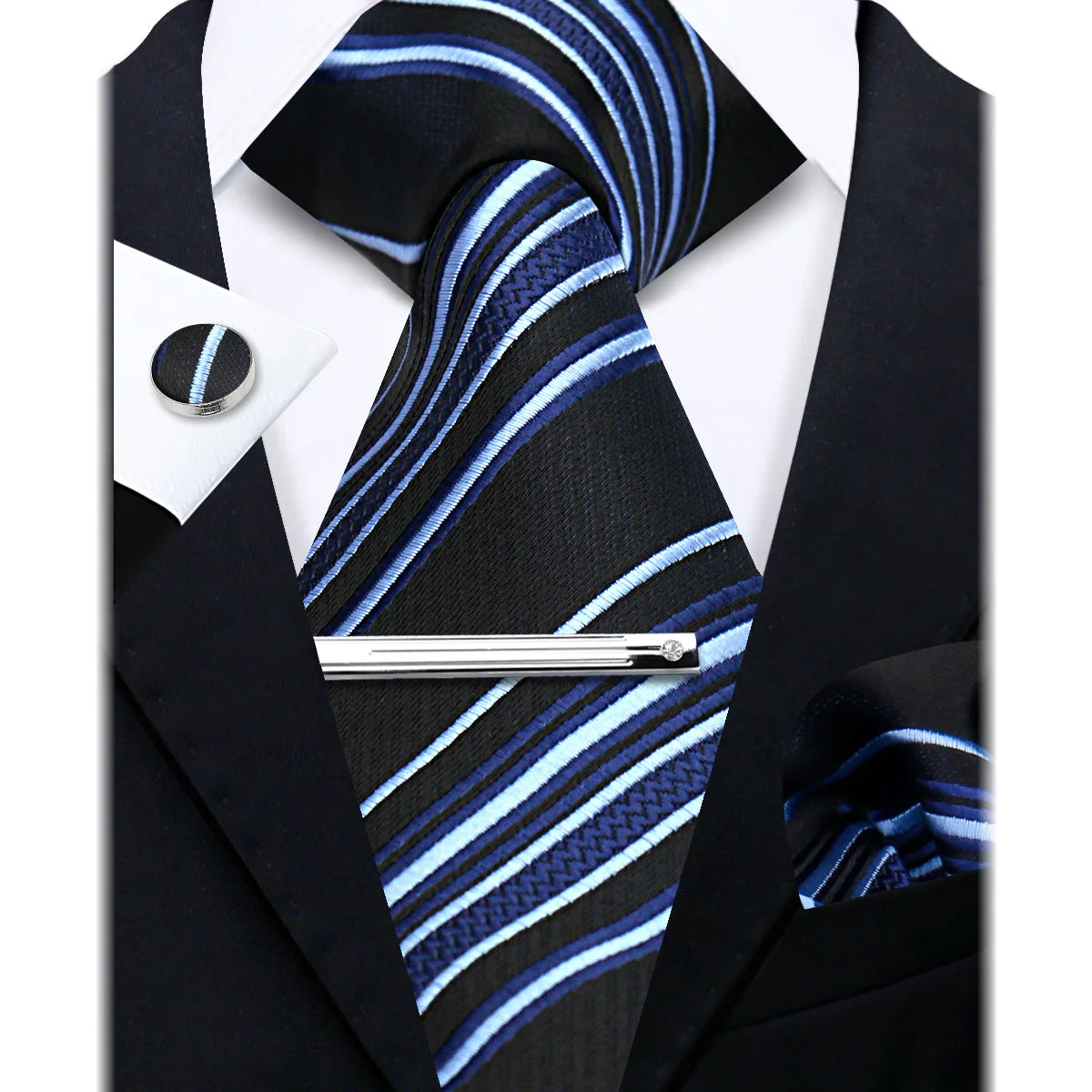 Men’s Luxury Paisley Silk Necktie.Elegant BusinessWedding & Formal Dress Tie for Men