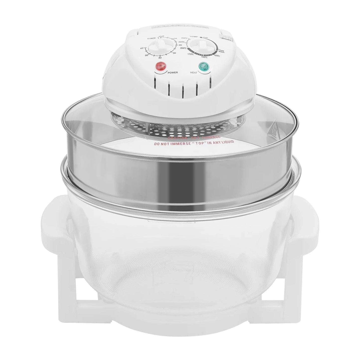 17.96QT Large Capacity Digital Air Fryer Oven 1200W–1400W with 360° Hot Air Circulation