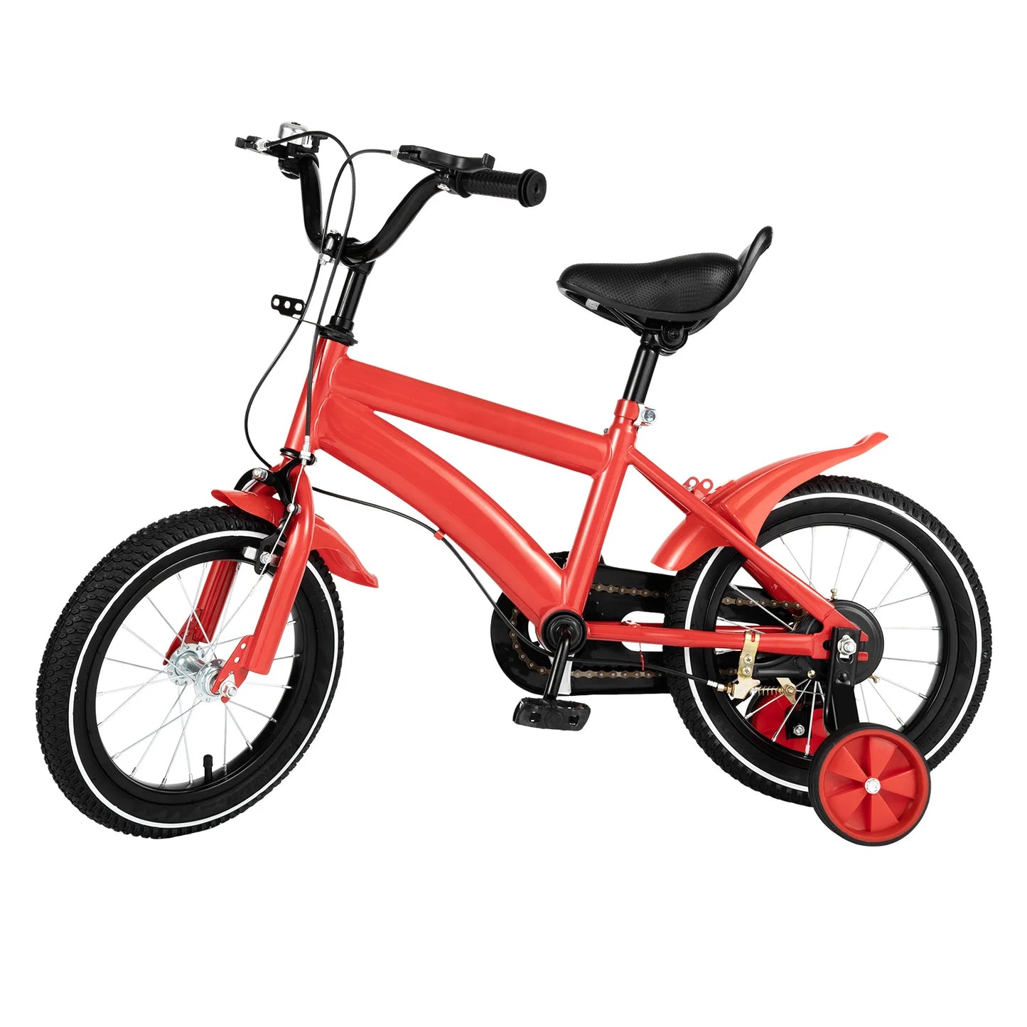 14 Inch Children’s Bicycle with Training Wheels .Kids Bike for Ages 2–5, Adjustable Seat & Handlebars, Boys & Girls