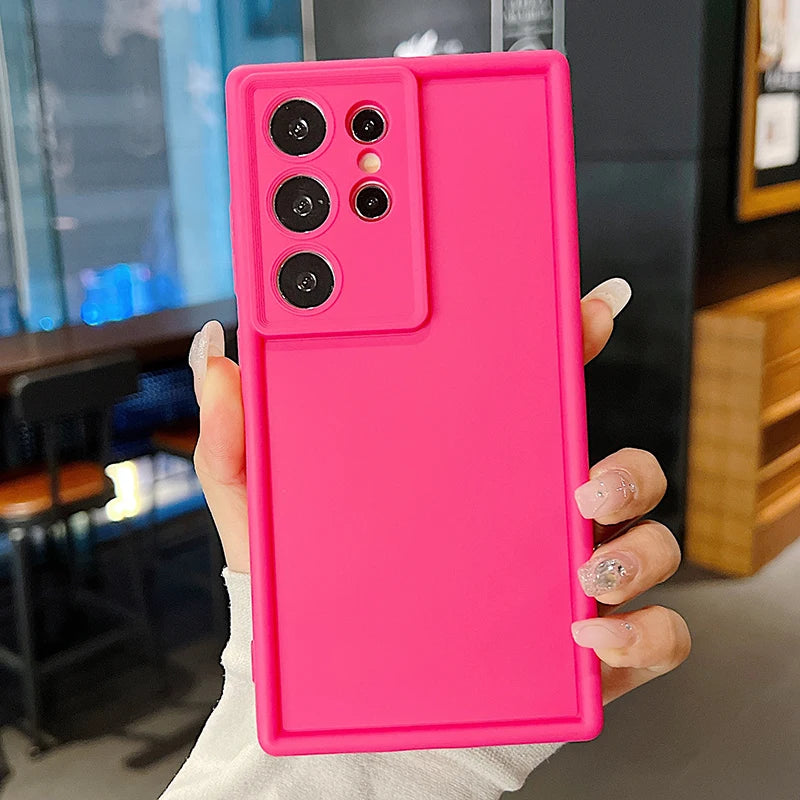 Soft TPU Shockproof Phone Case for Samsung Galaxy