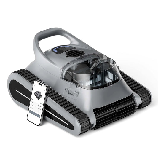 Cordless Automatic Robotic Pool Cleaner | Smart Wall Climbing Pool Vacuum