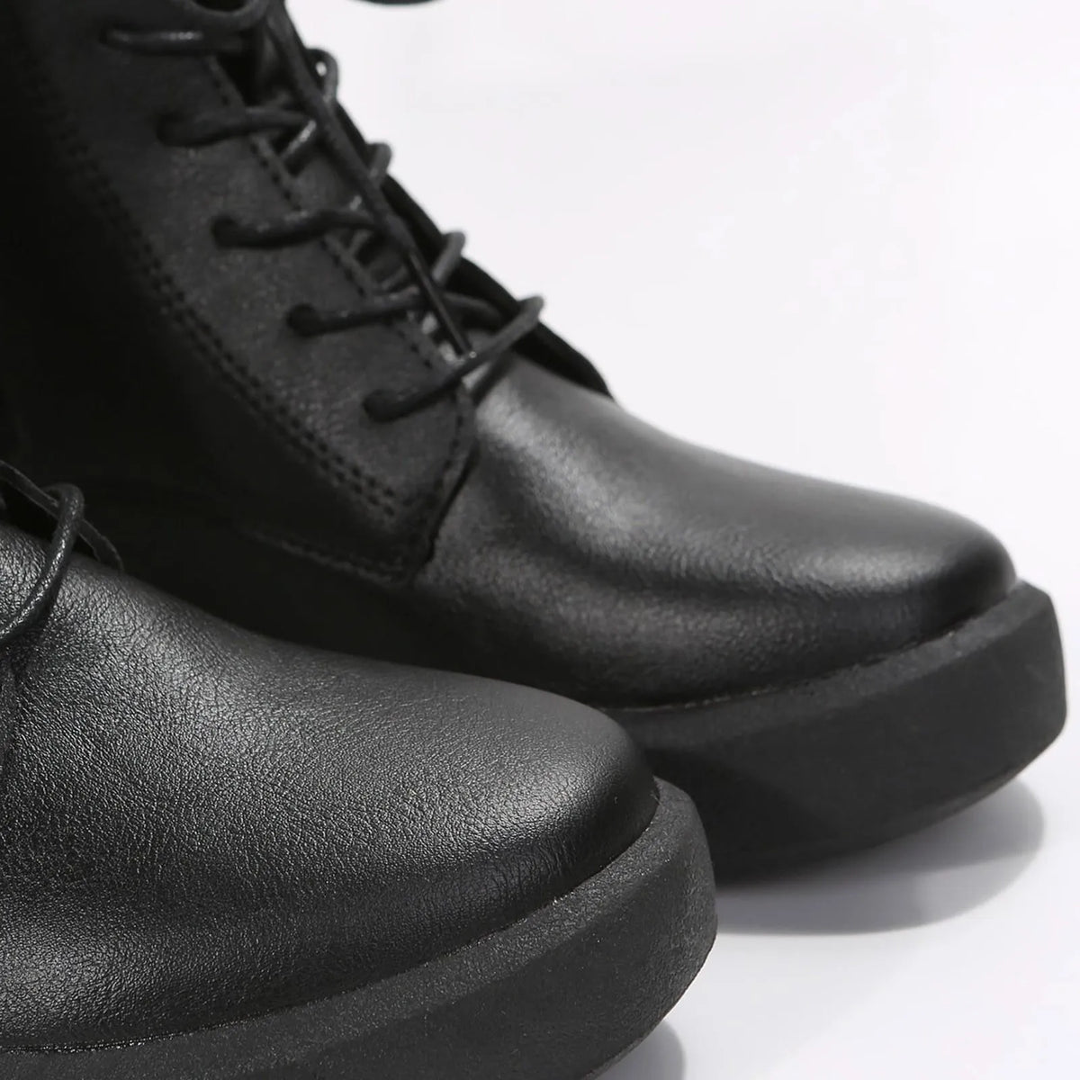 Women’s Lace-Up Ankle Boots | Buckle Detail Casual Boots