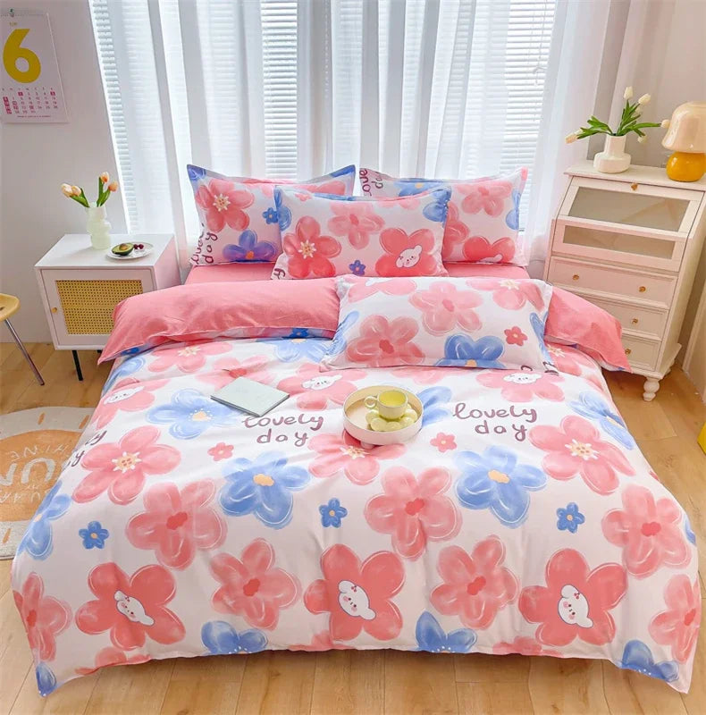 Printed Comforter & Duvet Bedding Set