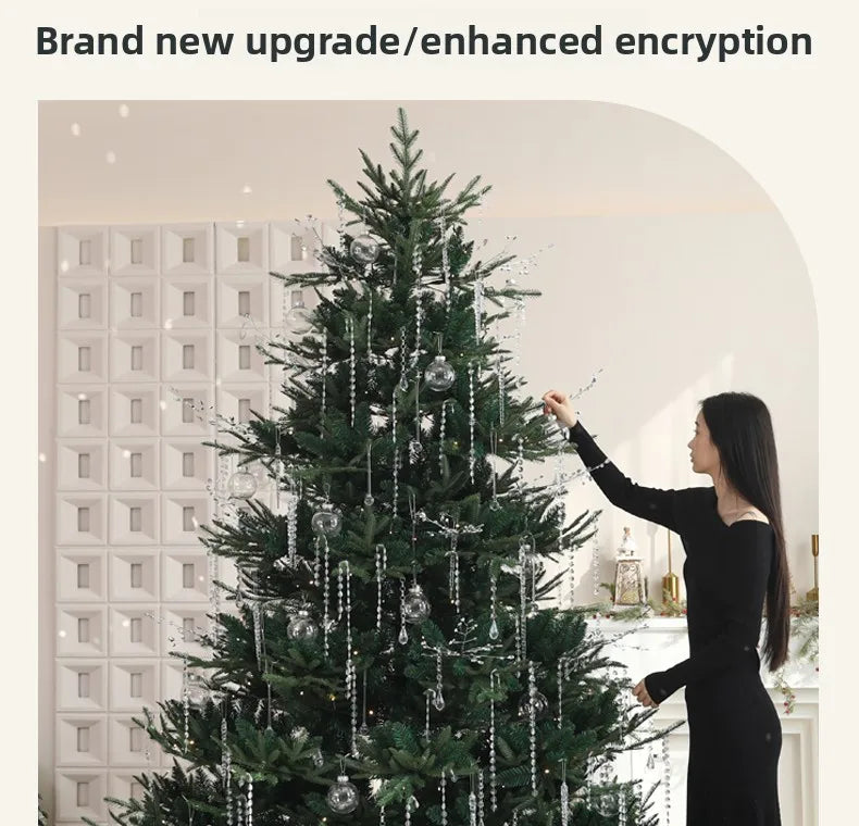 2025 new PE Christmas tree premium sense home living room DIY Christmas decoration Christmas