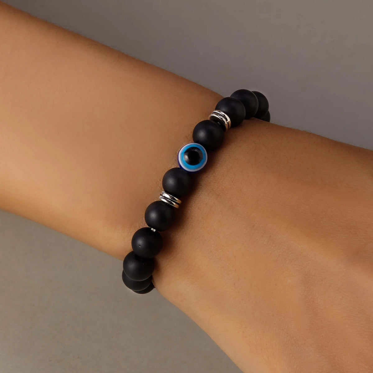 Evil Eye Beaded Bracelet  Multicolor Options