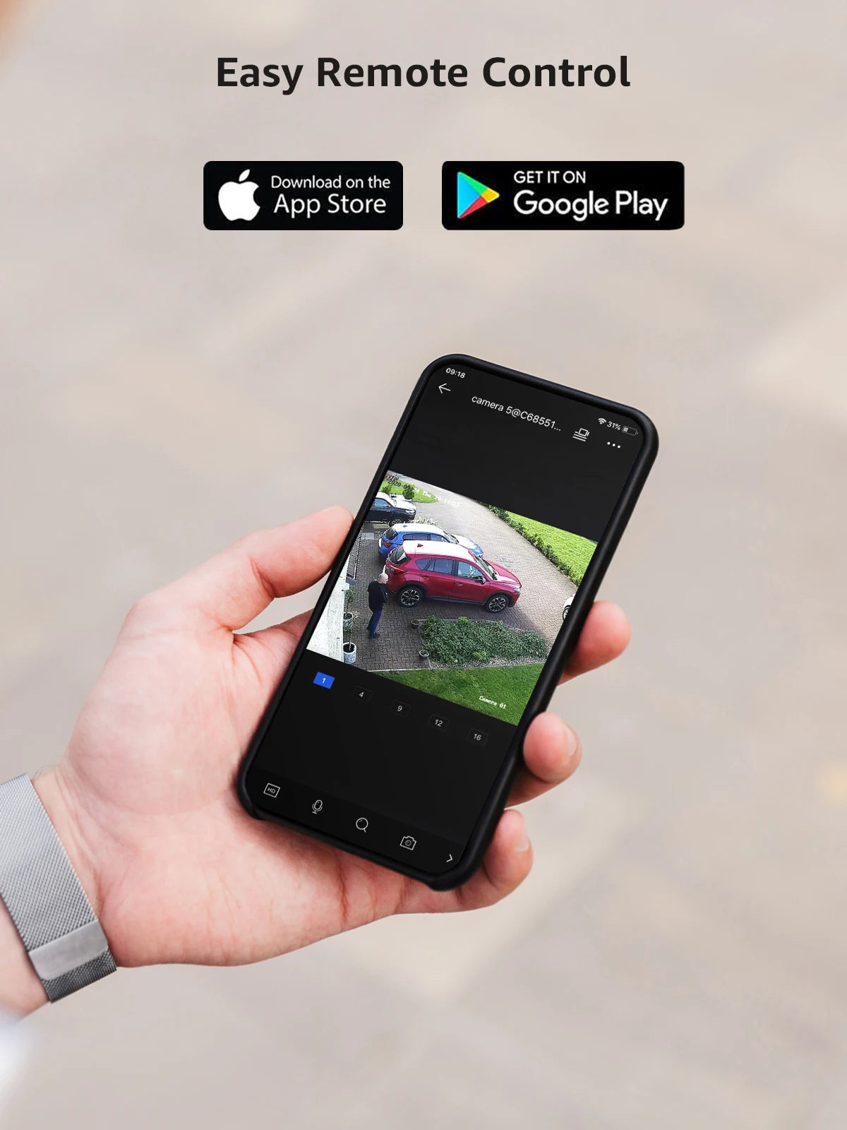 Annke 8MP 4K HD IP Security Camera Poe Dual Light Audio Fixed Bullet Camera Human Vehicle Detection 256G SD Storage ONVIF IP67