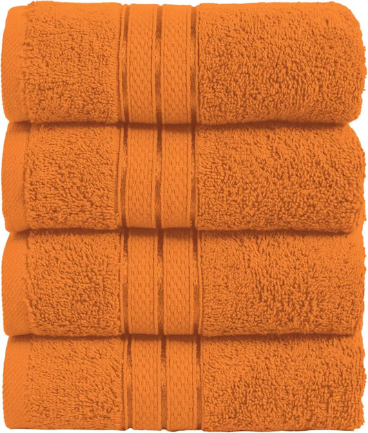 Turkish Cotton 6 Piece Towel Set Fast Drying and Absorbent