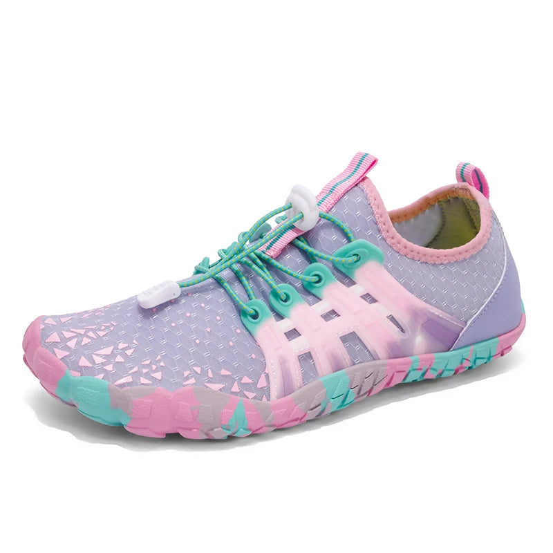 Unisex Quick-Dry Barefoot Water Shoes .Lightweight Beach, Pool & Outdoor Adventure Footwear