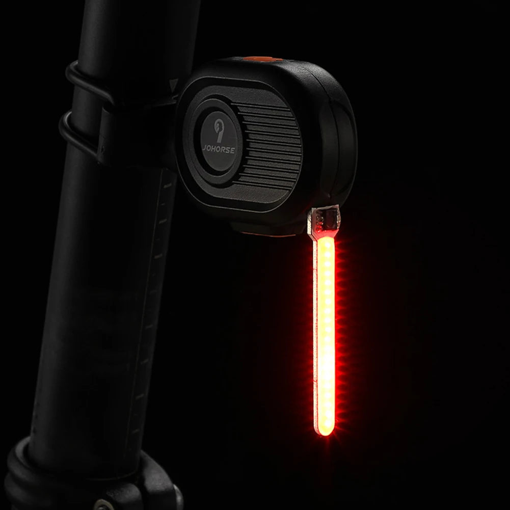 Bicycle Rear Light Running Water Pilot Lights Bicycle Taillights Night Riding Lights Safety Warning Lights Bike