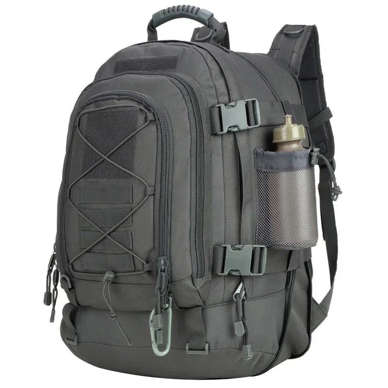 60L Tactical Hiking Backpack with MOLLE Webbing