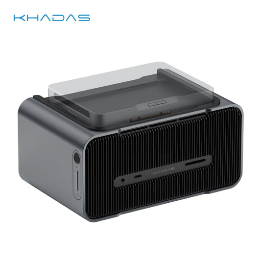 Khadas Graphics NVIDIA Geforce RTX 4060 Ti 16GB GDDR6 160W eGPU Graphics Card Expansion Dock  with ThunderBolt 4/HDMI 2.1a/Mic