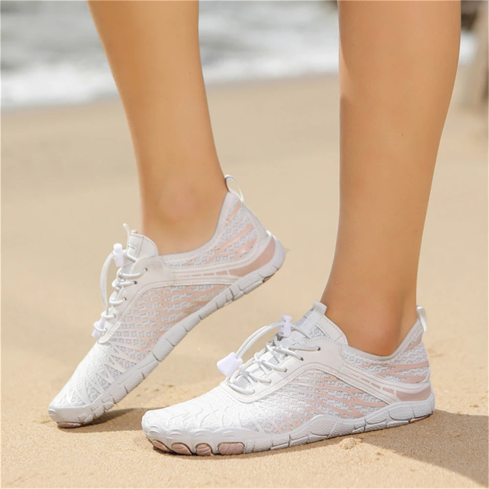 Unisex Quick-Dry Barefoot Water Shoes .Lightweight Beach, Pool & Outdoor Adventure Footwear
