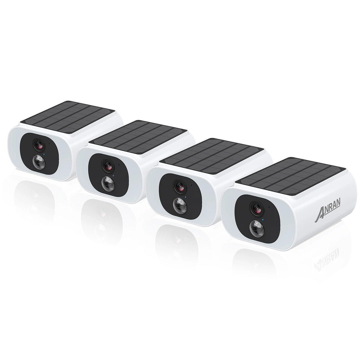 Outdoor Wireless Wi-Fi Security Camera Set | Solar-Powered Home Surveillance