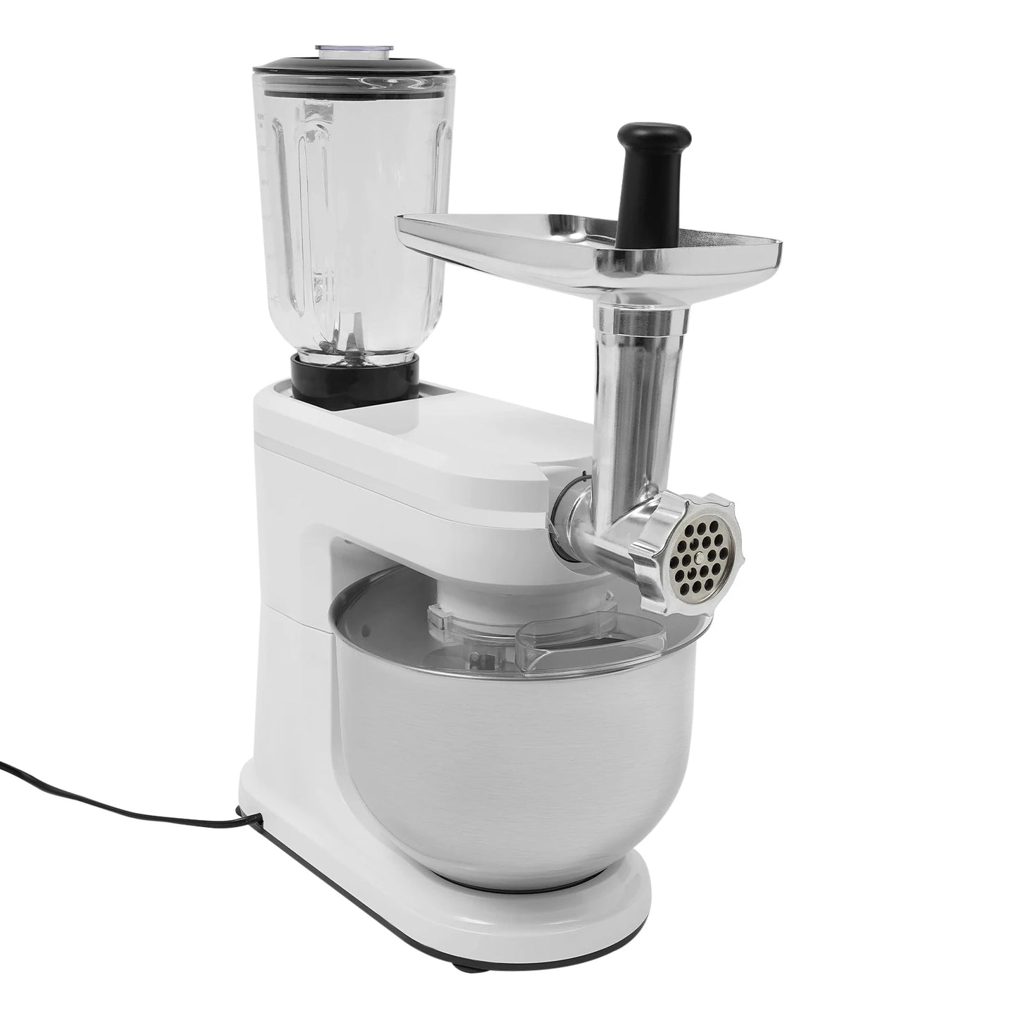 700W Free Standing Food Processor, Stand Mixer, Multifunctional Mixer Suitable for Kitchens, Restaurants, Bakeries