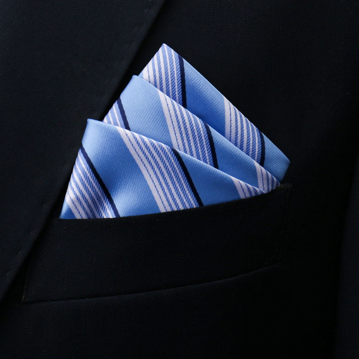 Luxury Men’s Pocket Square Handkerchief. Formal Suit Accessory