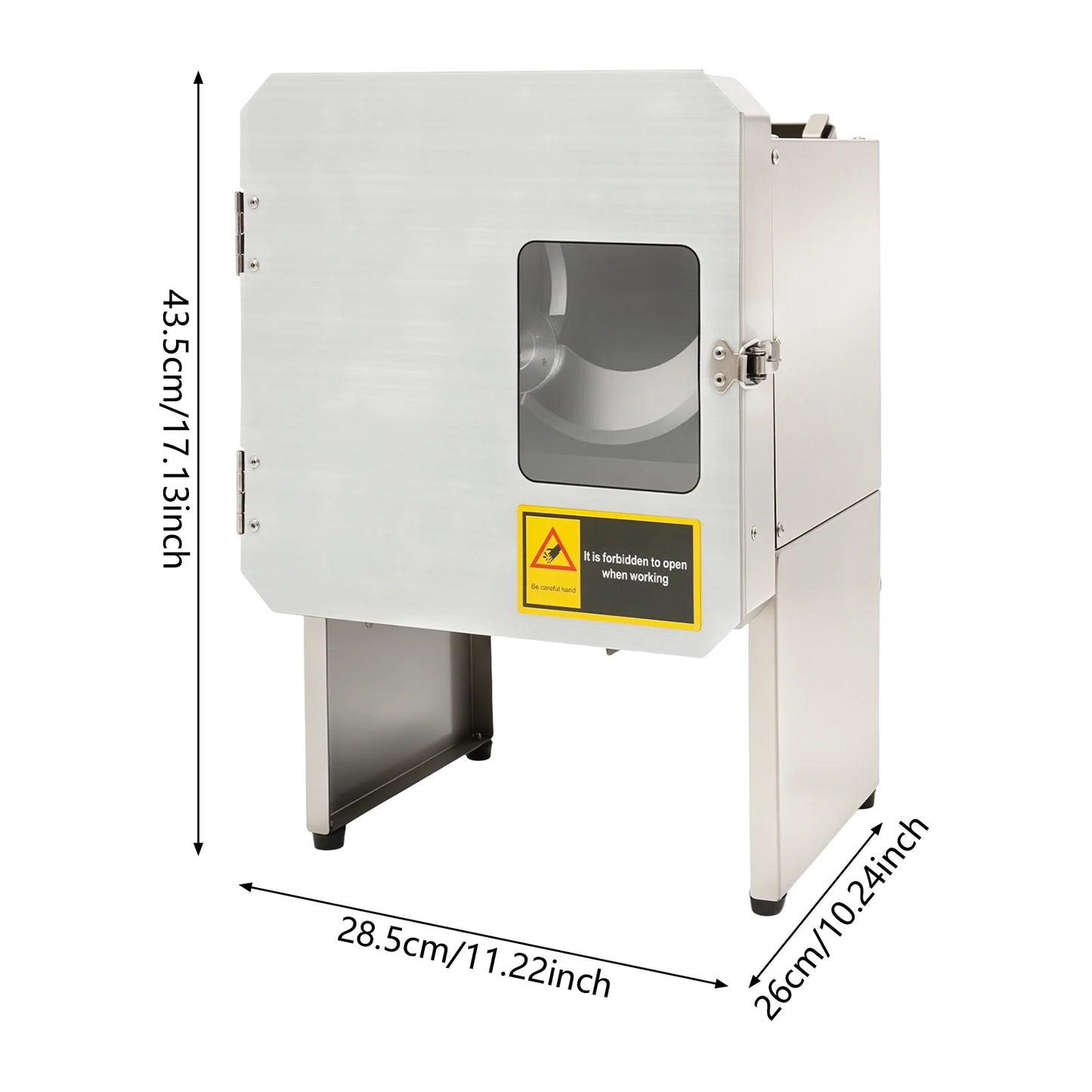 200W Electric Spring Onion Shredder & Vegetable Slicer. Commercial Kitchen Cutter