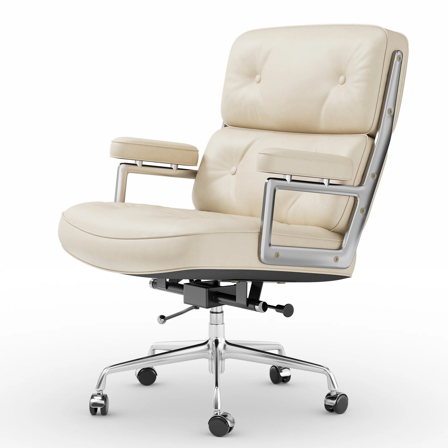 Black Genuine Leather Office Chair Gaming Chair Computer Swivel Gamer Live Ergonomic Chair Home Bedroom Sofa Armchairs Furniture