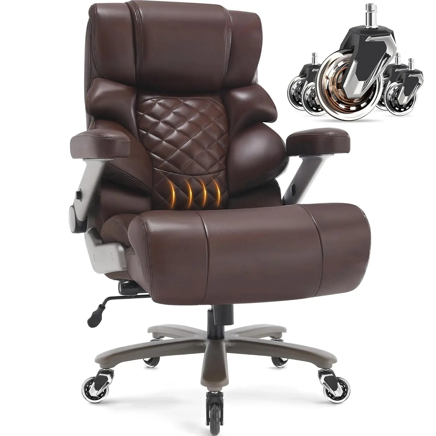 700LB Big & Tall Executive Office Chair with Adjustable Lumbar Support