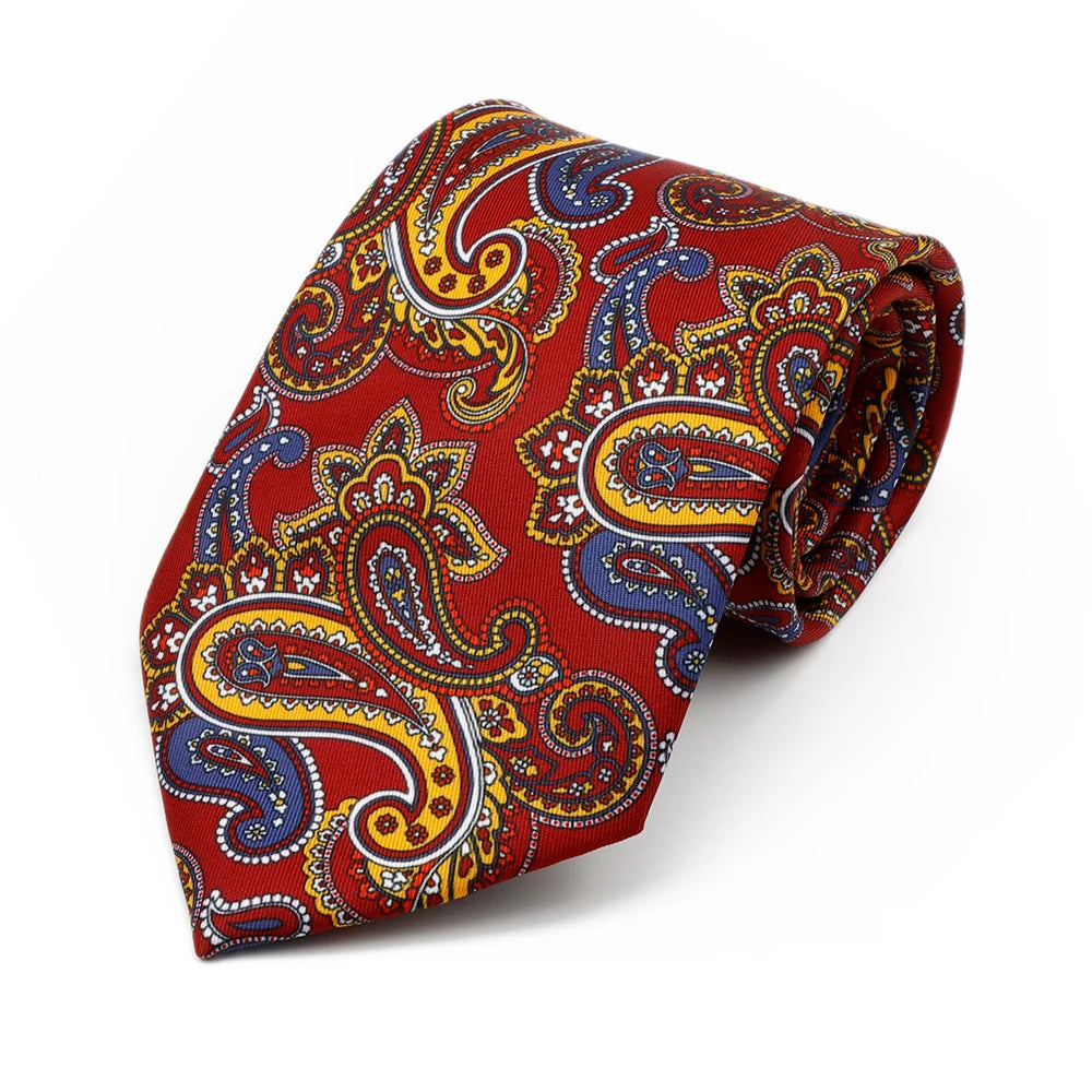 Men’s Luxury Silk Necktie .Classic Business, Wedding & Formal Dress Tie for Men