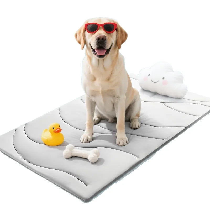 Customizable Cooling Pet Mat for Dogs & Cats. Multi-Size Reusable Summer Cooling Pad