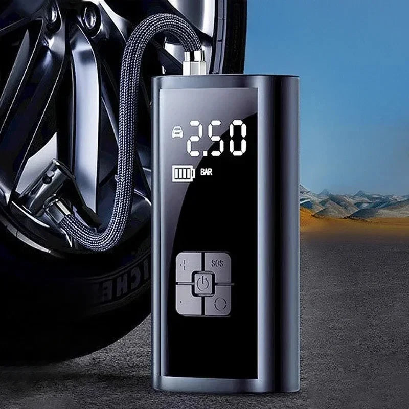 Rechargeable Portable Tire Inflator | Digital Cordless Air Pump