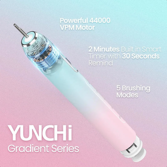 Electric Toothbrush for Adults and 8 Brush Heads5 Modes55 Days Rechargeable Battery Life44000 VPM Motor2 Minute Smart Timer IPX