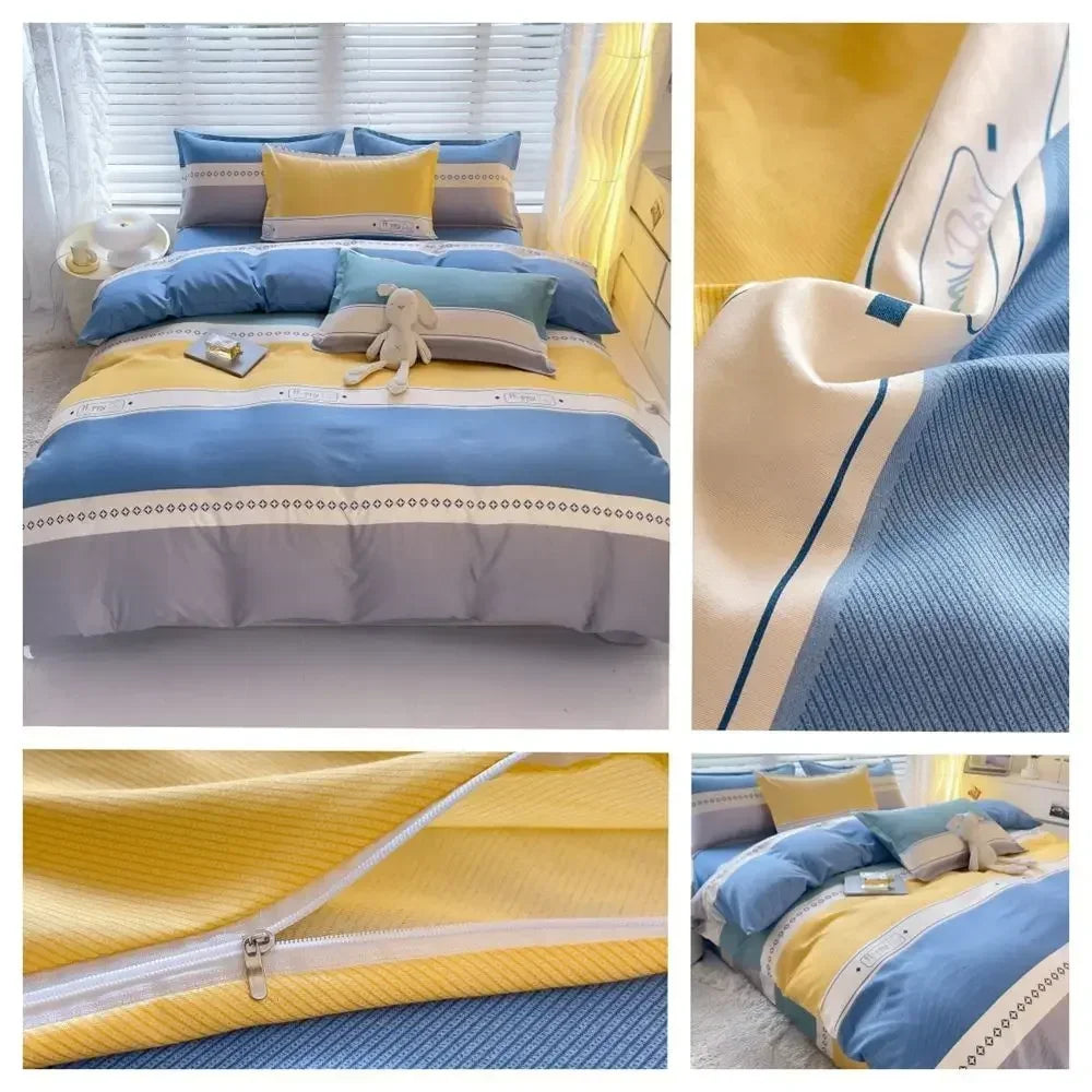 Cozy Winter Warm Duvet Cover Bedding Set