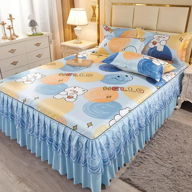 Classic Lace 3-Piece Bedspread & Pillowcase Set