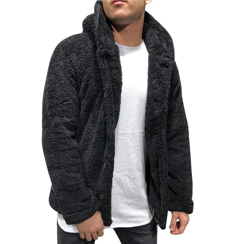 Men’s Cozy Hooded Winter Coat