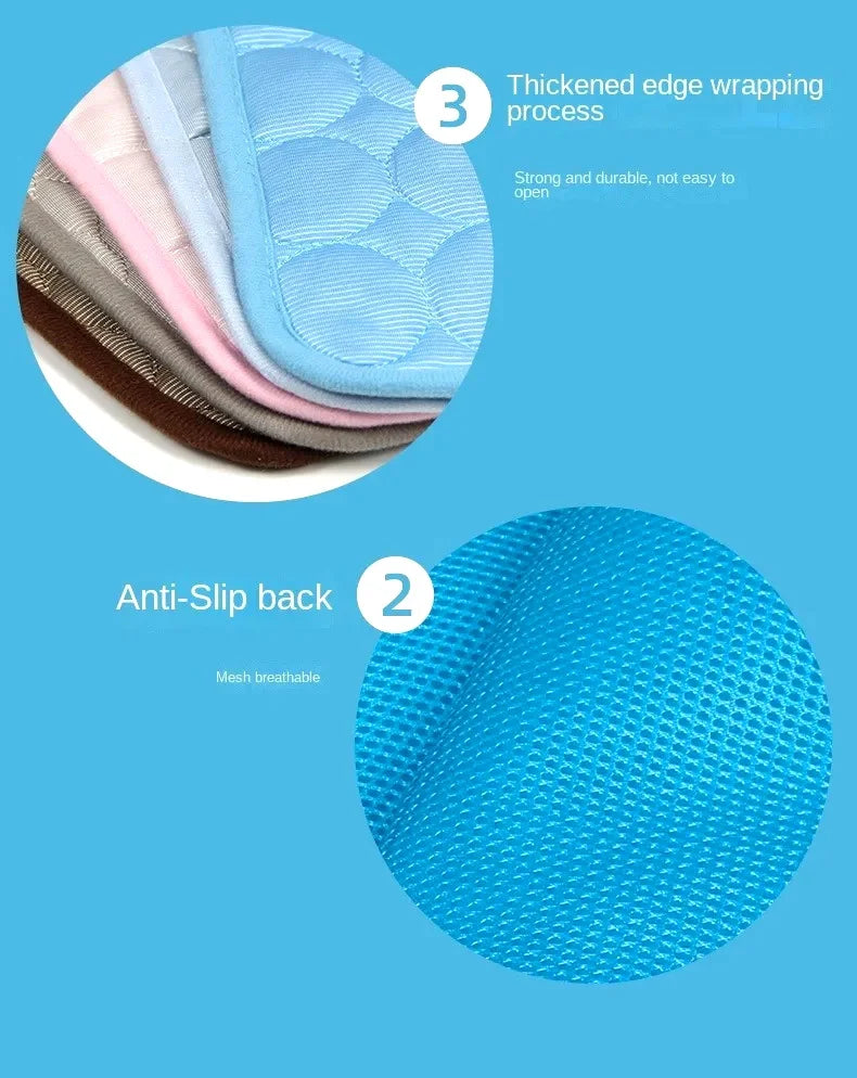 Ultimate Cooling Pet Mat. Breathable Washable Summer Cooling Pad for Dogs & Cats