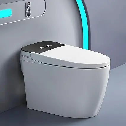 Smart One Piece Bidet Toilet With Auto Open Lid Heated Seat