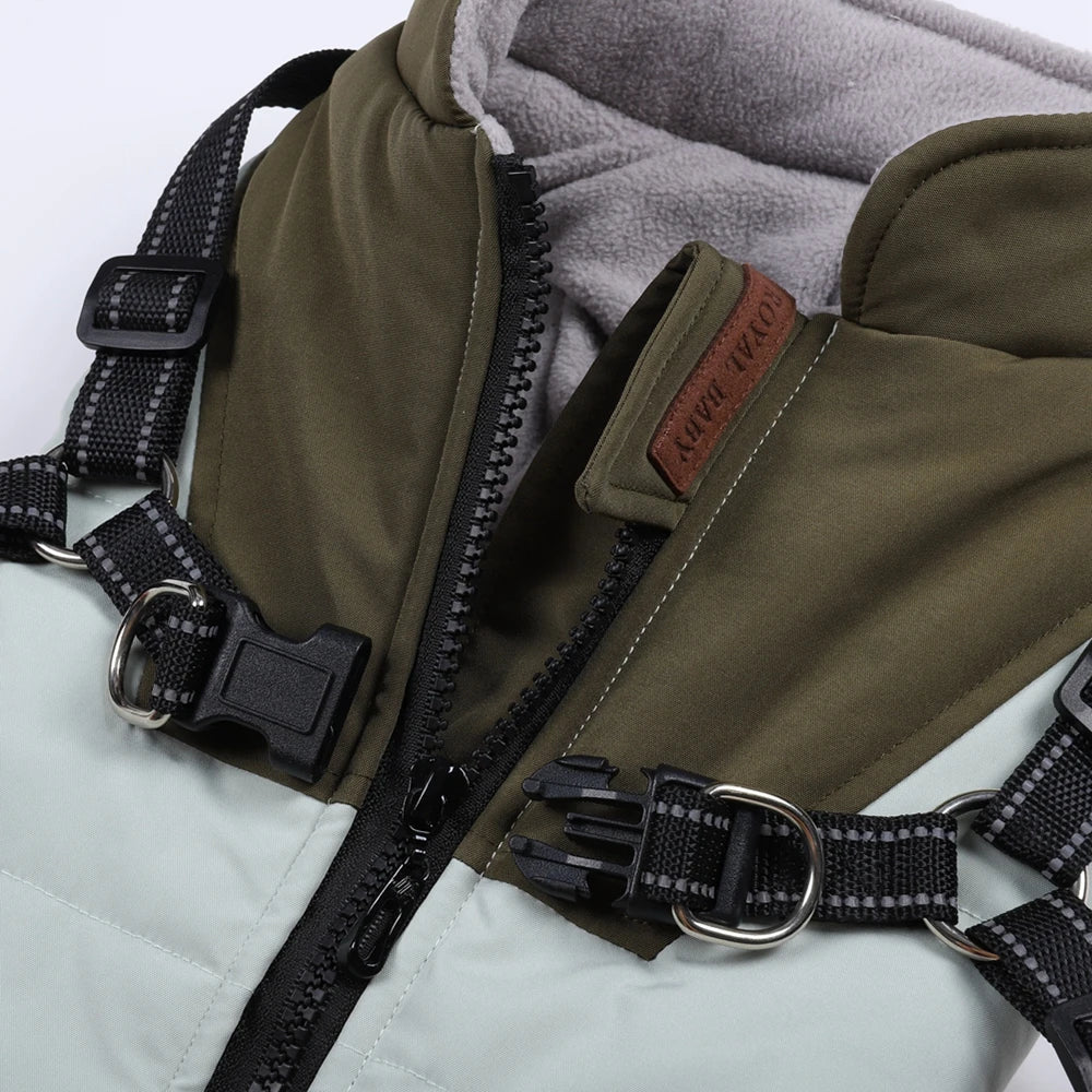 Adjustable Dog Harness Jacket with Leash for Small Dogs