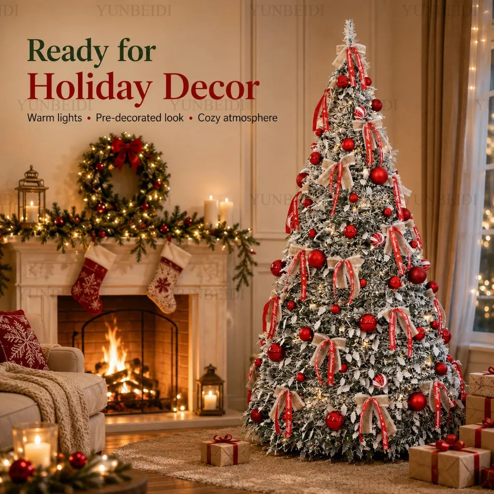 Foldable Pop-Up Christmas Tree .Easy Setup Holiday Décor