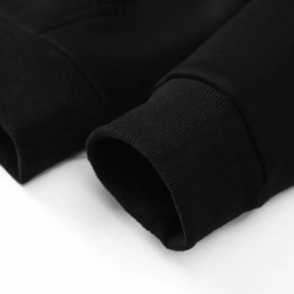 Sherpa Lined Zip Up Hoodie Jacket