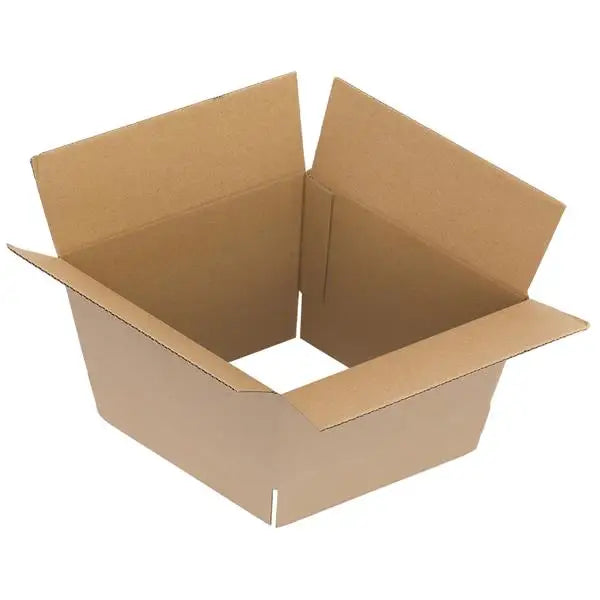 100-Pack Corrugated Paper Gift Boxes 6x6x6 in (15.2 x 15.2 x 15.2 cm) – Brown Shipping & Mailing Boxes for Gifts, Packaging, Moving & Small Business