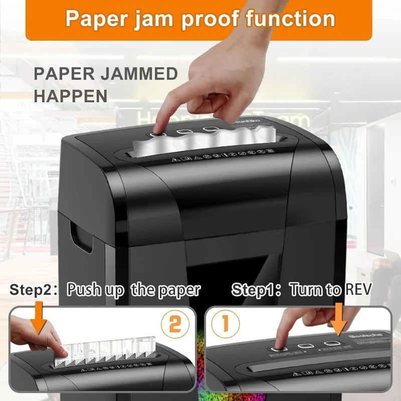 18-Sheet Cross-Cut Paper Shredder with P-4 Security Level