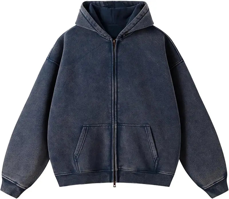 Oversized Zip Up Hoodie Jacket