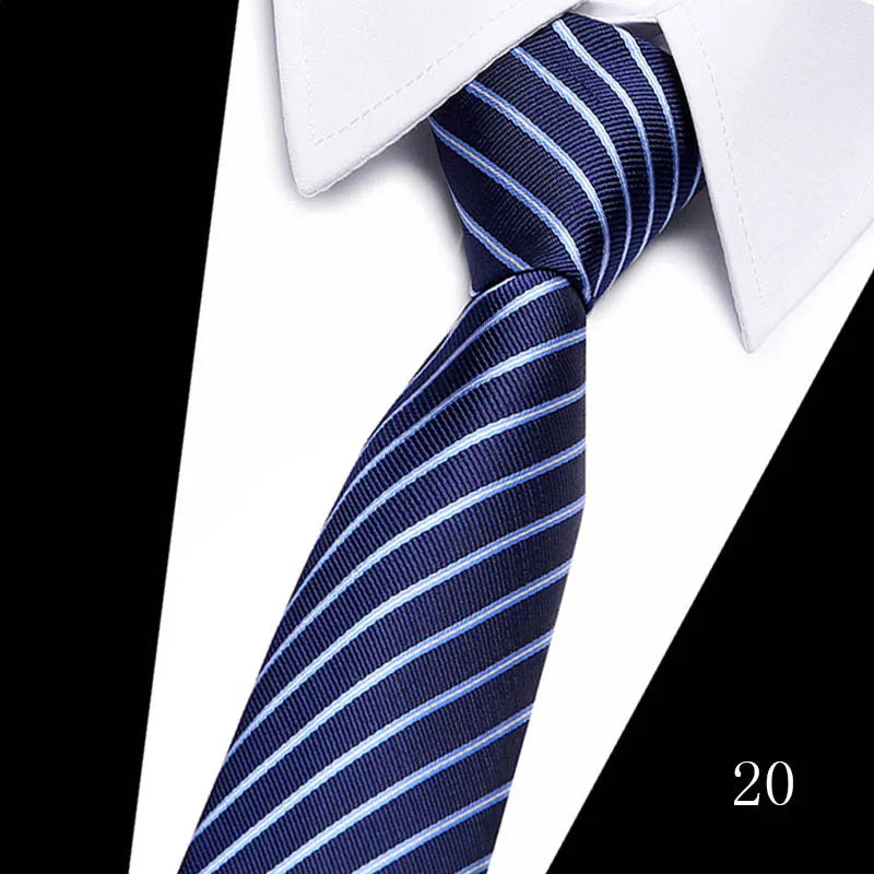 Luxury Men’s Fashion Necktie.Business, Wedding & Formal Tie