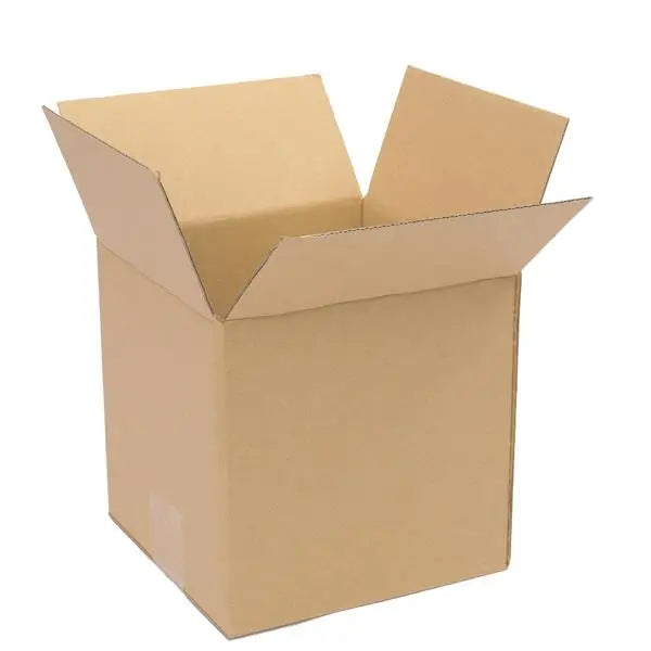 100-Pack Corrugated Paper Gift Boxes 6x6x6 in (15.2 x 15.2 x 15.2 cm) – Brown Shipping & Mailing Boxes for Gifts, Packaging, Moving & Small Business