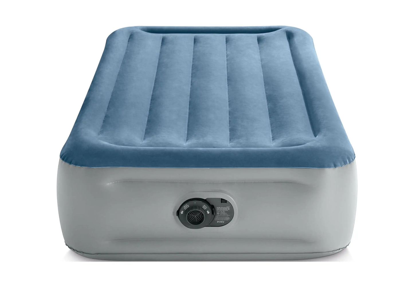 Intex 15" Twin Essential Rest Dura-Beam Airbed Mattress with Built-in Pump