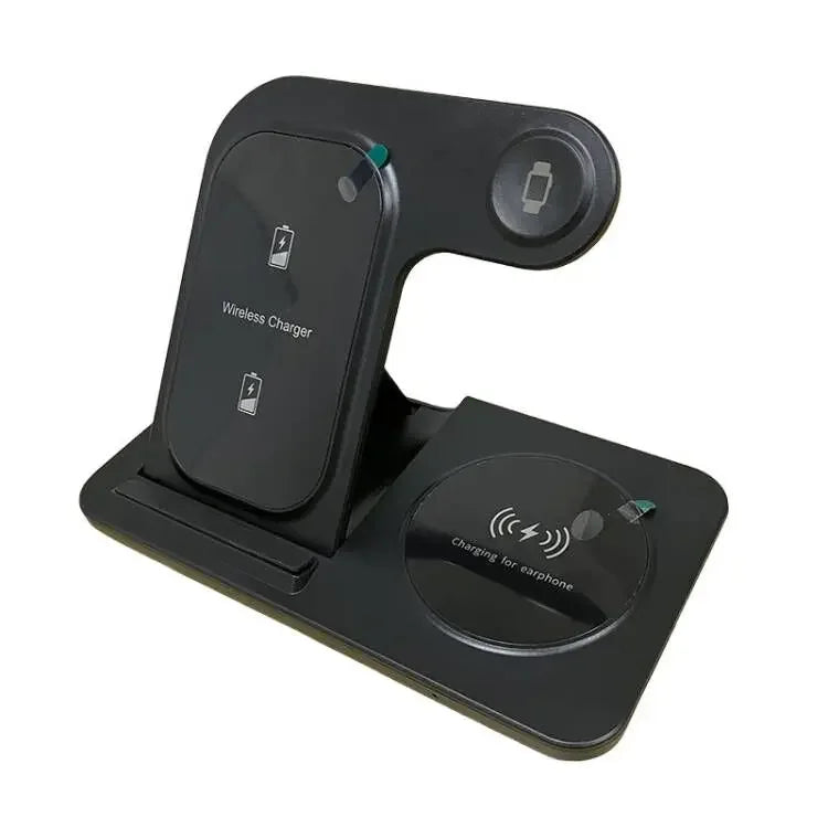 30W 3-in-1 Foldable Wireless Charging Station for iPhone, Apple Watch & AirPods