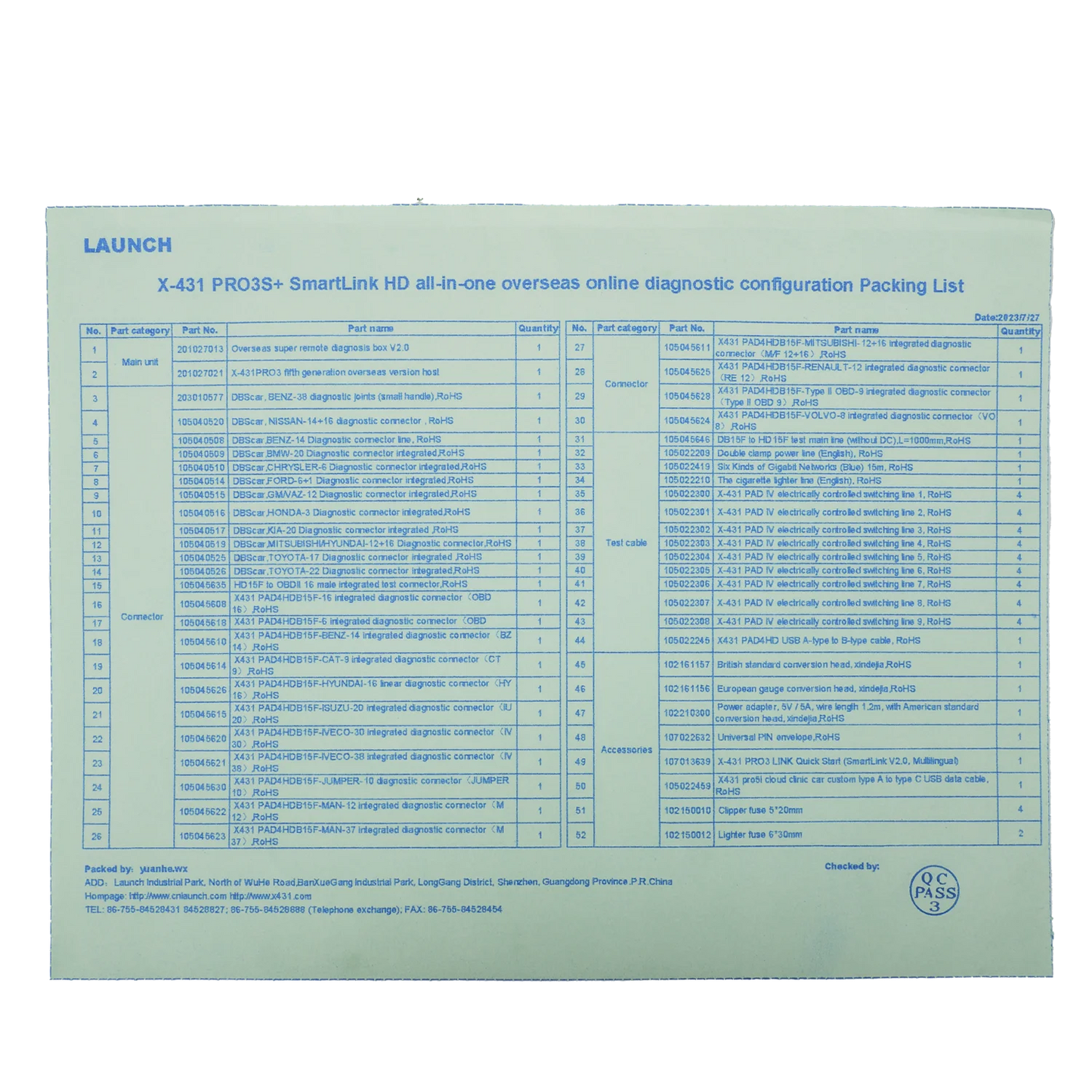 [2025 ALL-IN-ONE 12V Vehicles  & 24V truck tool ] LAUNCH X431 PRO3S+ SmartLink HDIII HD3 Heavy Duty Truck OBD Diagnostic Scanner