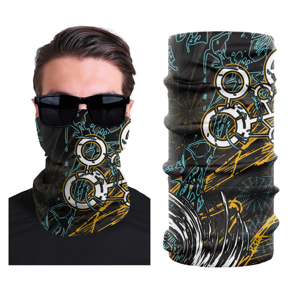 Unisex Multifunctional Neck Gaiter – Outdoor Face Cover Headscarf