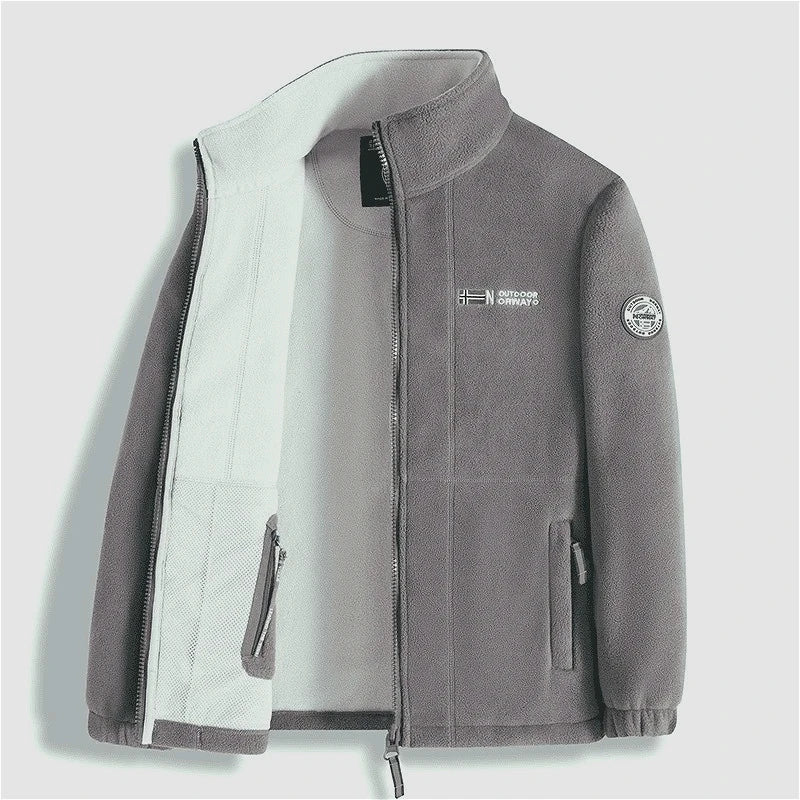 Title: Men’s Polar Fleece Outdoor Winter Jacket